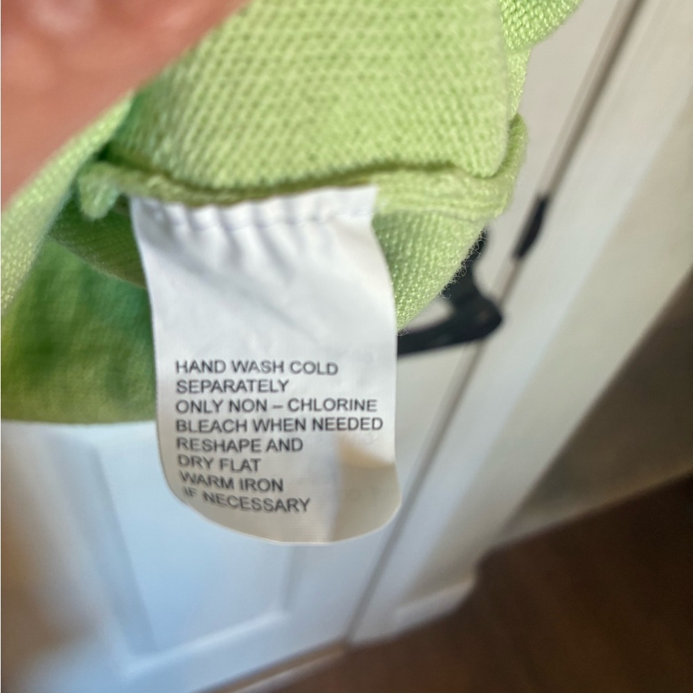 NWOT Eight Eight Eight Light Green Ribbed Tunic Top - Picture 6 of 8